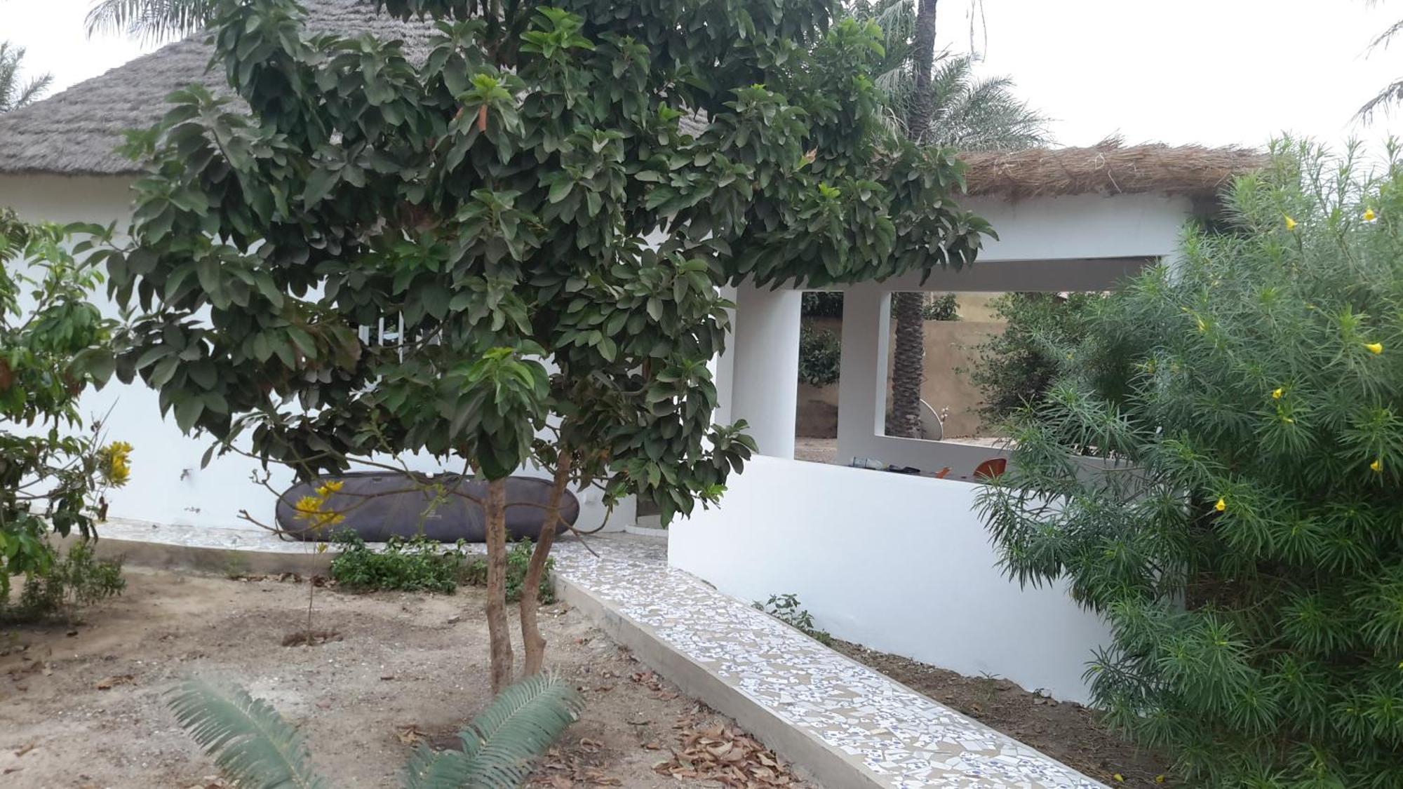 Case Traditionnelle Diola Au Bord De L'Ocean Cap Skirring Exterior foto