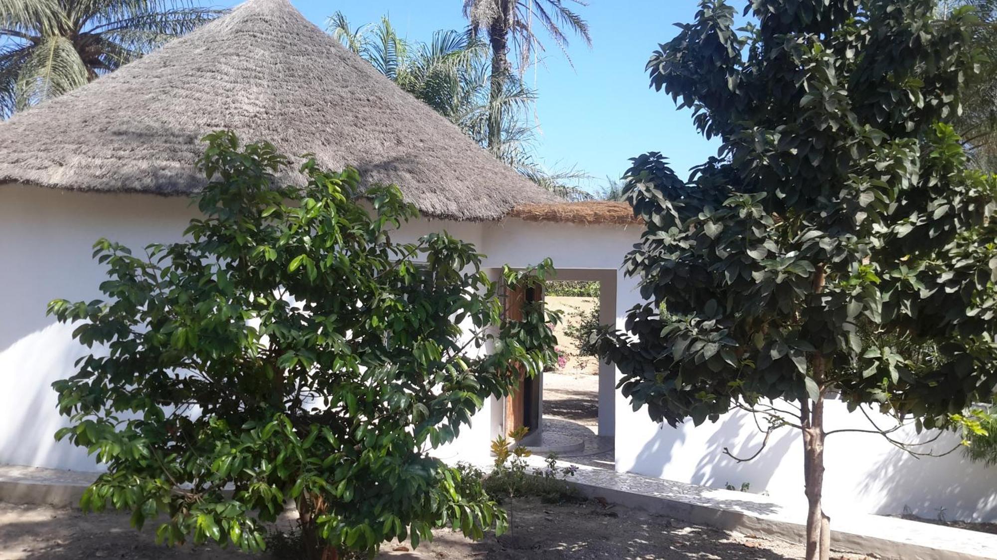Case Traditionnelle Diola Au Bord De L'Ocean Cap Skirring Exterior foto